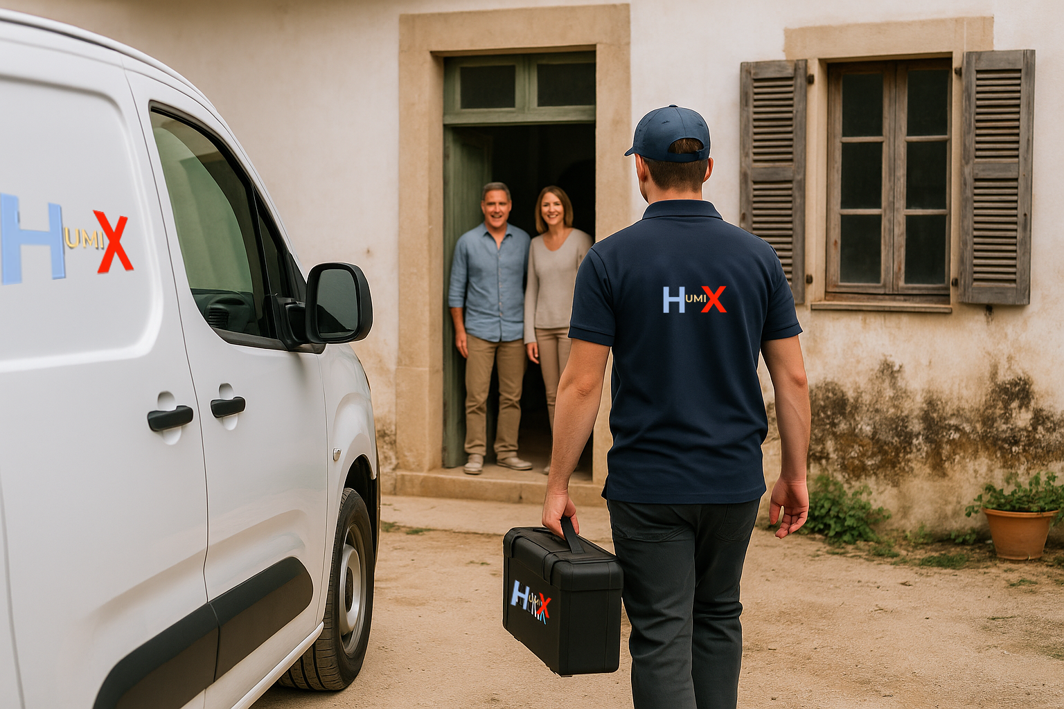 Control de humedades en Amposta - Técnico de humix, visita técnica en Amposta